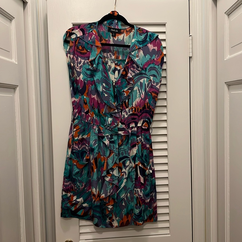 Light weight zip front dress